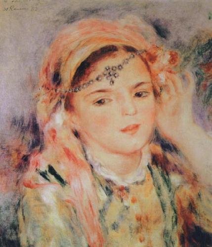 Pierre Renoir Algerian Woman oil painting picture